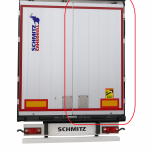 SCHMITZ Arka Kapı Sağ Eloksallı 2938 mm