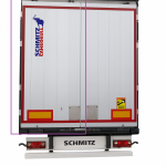 SCHMITZ Arka Kapı Sol Eloksallı 2750 mm