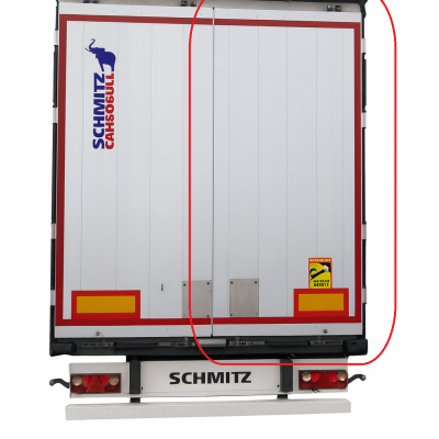 SCHMITZ Arka Kapı Sağ Eloksallı 2750 mm