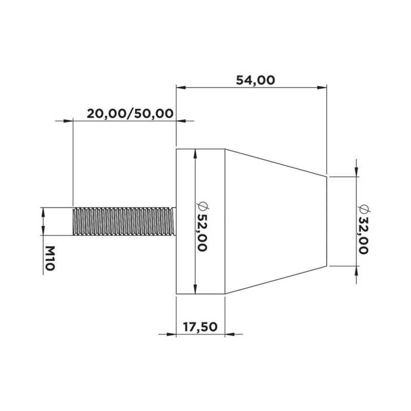 Akyüzler Armut Takoz Civatalı - 5010002