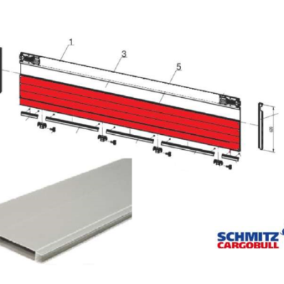 Schmıtz yan kapak profili alt 313,4 cm