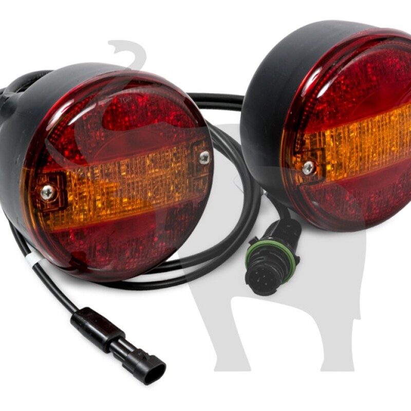 SCHMITZ 3 BÖLMELİ LAMBA LED,YUVARLAK,SOL,İKİLİ - 1159903