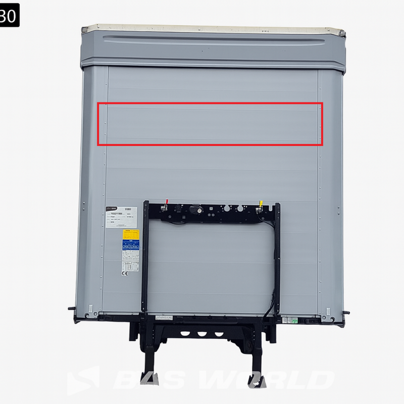 SCHMITZ Ön Panel Üst Çıta Profil Eloksallı