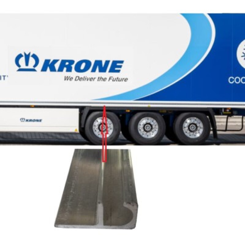 KRONE Antisprey Paspas Çamurluk Yan Alimünyum Termoking