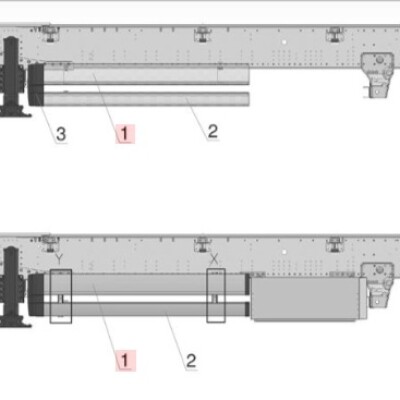 SCHMITZ Bisikletlik Yan Koruma Profil 3300x200 mm