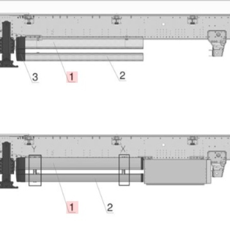 SCHMITZ Bisikletlik Yan Koruma Profil 3300x200 mm