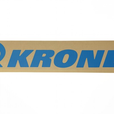 KRONE Mavi Tampon Etiketi Kabartmalı 633x87 mm