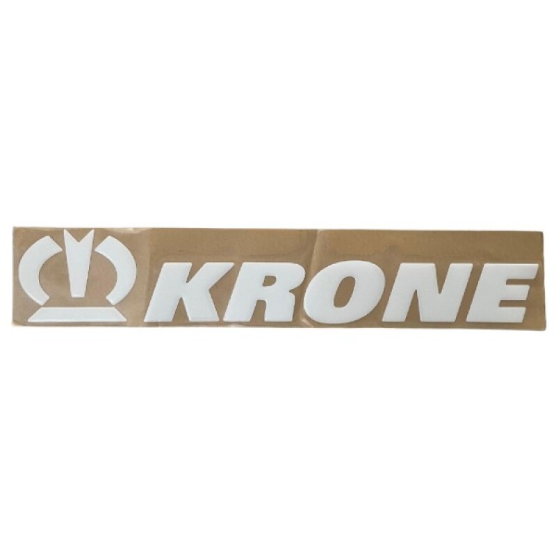 Krone Beyaz Tampon Etiketi Kabartmalı  635x114 MM