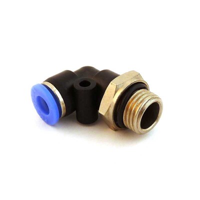 DÖNER PLASTİK DİRSEK EKLEME 1/4-6 MM (L)